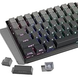 PBT キーキャップ サイドプリント グラデーショングレー 136 キー ダブルショット ライトスルー OEM プロファイル ミニマリスト MX スイッチ対応