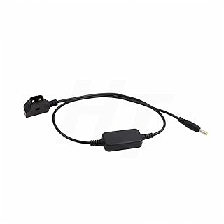 HangTon Power Cable for Canon C100 C300 C500 XF100 XF105 XF300 XF305 Camera D-Tap to DC Regulated 8.4V 60cm