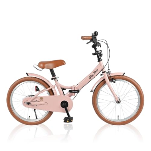 完成品でお届け!折りたたみ |京都 中川商会 自転車 FBG18PK/ FBB18BRO [ ポッケキッズ FINEBIKESロゴ ブレイクアウト 4歳 5歳 6歳 7歳 子供 折り畳み キッズサイクル 安心 安全 JIS規格 ふるさと納税 ]FBG18PK/ FBB18BRO [ピンク(P)]