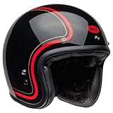 Bell Custom 500 Open-Face Motorcycle Helmet (Gloss Chief Black - Large)
