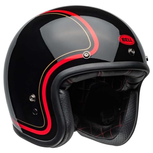 Bell Custom 500 Open-Face Helmet Gloss Chief Black Large