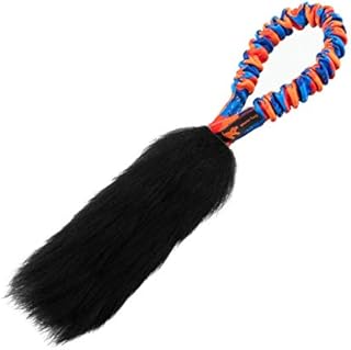 Tug-E-Nuff Pocket Magnet Interactive Bungee Tug Toy for Dogs | Shock-absorbing and Durable for Strong Tuggers | Ideal for Puppy & Dog Training | 100% Locally-sourced Sheepskin | Size 13 x 8 inches