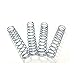 Xmaxx 4 pcs of RC Shocks Spring Silver Zinc Coated for RC Car Traxxas Xmaxx - Dual Rate of 8.9 ppi on top and 16.1 ppi at the bottom- RC Car Shock Springs
