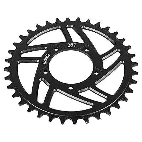 Accolmile 36T Chainring For Bbs02 Bbs01 : Black Chain Ring For Bbs02B Bbs01B Mid Drive Kit, Chainwheel For Ebike Motor, Chain Wheel For Electric Bike Conversion Kits #TOP6