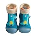 KLGR Kleinkind Schuhe Baby Schuhe 6-12monate Junge Lauflernschuhe Warme Bodensocken Gestrickte Socken Schuhe Indoor Krabbelschuhe rutschfest Kinderschuhe Plus Samt Babyschuhe
