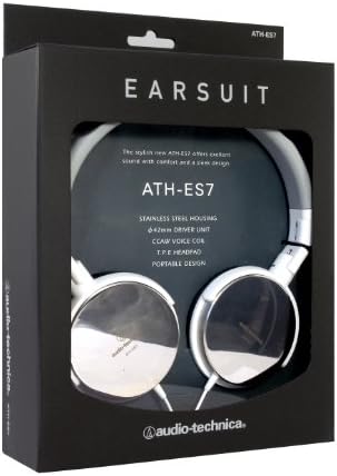 Audio-Technica ATH-ES7 Over-Ear Headphones (White) : Amazon.com.au:  Electronics