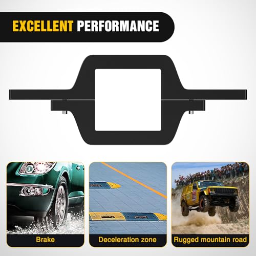 Nilight 2.5 inch Towing Hitch Mount Bracket for Truck Trailer RV SUV Pick Up fit Dual LED Work Light Reverse Rear Back Up Off Road Lights(Towing Hitch Mount Bracket) Without Light by Nilight - Used condition - Image 8
