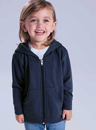 RABBIT SKINS Toddler Full-Zip Fleece Hooded Sweatshirt (3346)3