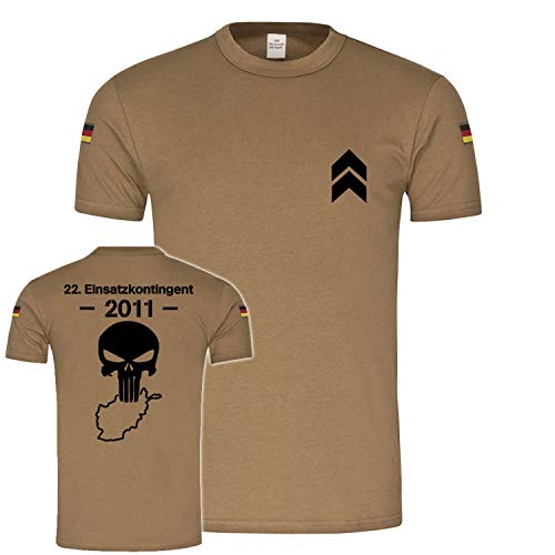 T-Shirt tropical ISAF 22 de Copytec en maille Task Force BW robuste