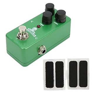 Overdrive - Experience the blend of warm and tube overdrive sound with this guitar effect pedal, which brings a professional quality to your music. Whether you're playing riffs or soft melodies, this pedal ensures that every note resonates beautifull...