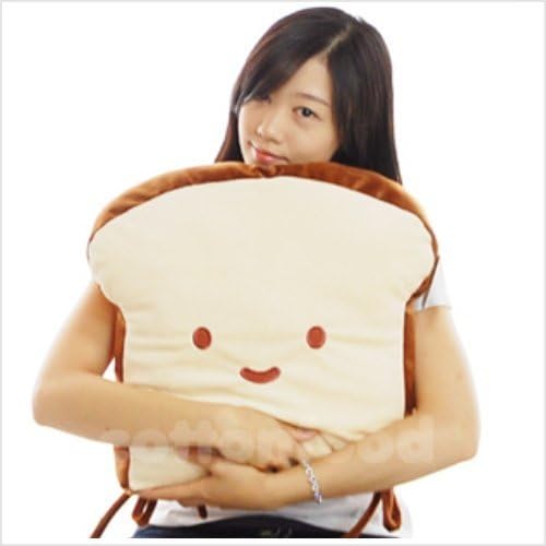 CUSHION PILLOW New a Slice of Bread Plush for Floor Chair Decoration Gift Cute