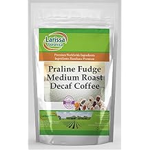 Praline Fudge Medium Roast Decaf Coffee Gourmet, Naturally Flavored, Whole Coffee Beans 4 oz, ZIN 561168