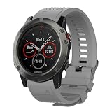 GoodZwetch Cinturino per orologio Garmin Enduro 3/2/Endur/Epix Pro/D2 Bravo/Quaitx 3/Quaitx 8/Descent MK1/MK2/MK2i/Descent MK3/MK3i/per cinturino Coros Vertix 2/2S, QuickFit, Silicone