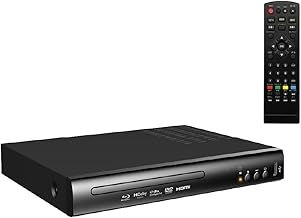 FaCLOSS ブルーレイプレーヤー DVDプレーヤー フルHD 1080P HDMI出力 CPRM対応 USB再生 BD/DVD対応 リモコン付き