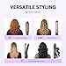 Wavytalk 3 in 1 Curling Wand Set, Multi Curl, Curling Iron Set with Heated Round Brush, Flat Iron Hair Straightener, 1 1/4 inch Curling Iron, Dual Voltage Hair Curler