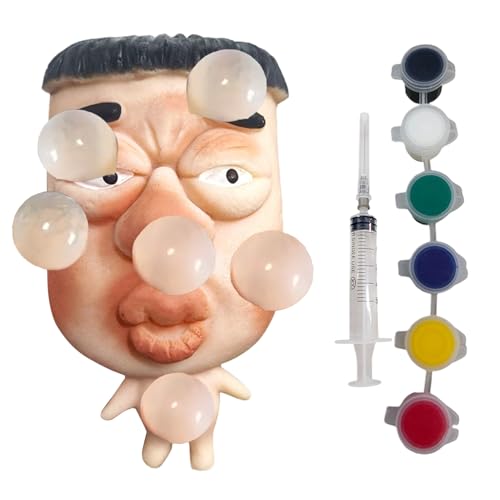 Muñeco Quita Granos - Juguete Antiestrés para Reventar Granos, Juguete De Reventar Espinillas, Squeeze Toys Fidget para Niños, Niñas, Adolescentes, Adultos Muñeco Quita Granos - Juguete Antiestrés para Reventar Granos, Juguete De Reventar Espinillas, Squeeze Toys Fidget para Niños, Niñas, Adolescentes, Adultos