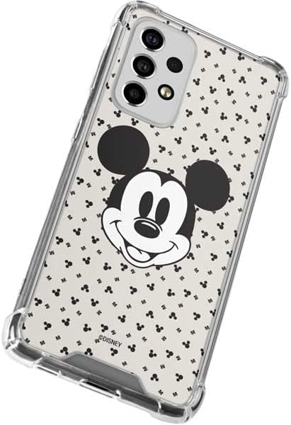 Skinit Clear Phone Case Compatible with Galaxy A53 5G - Officially Licensed Disney Mickey Mouse Classic Design