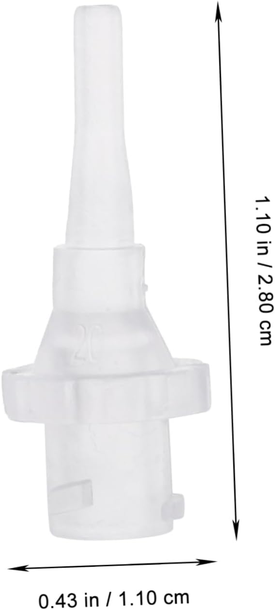 Outanaya 30pcs Earwax Removal Products Ear Cleaner Nozzles Conical Bottle Ear Washer Nozzles for Ages