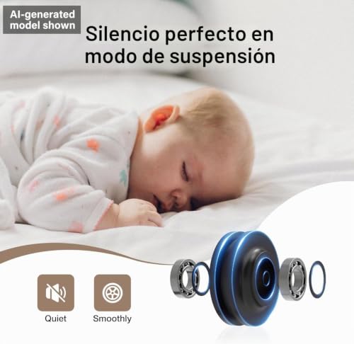 Miniatura 5 de Winsoon 200 Cm Puerta Sencilla Armario De Garaje Acero Al Carbono Madera Kit De Pesado Puerta Corredera De Granero, Forma De J, Puerta No Incluida