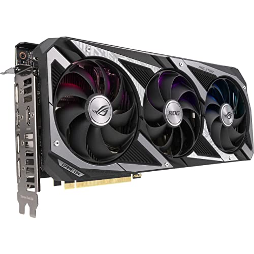 ASUS ROG Strix NVIDIA GeForce RTX 3060 V2 OC Edition Gaming Graphics Card (PCIe 4.0, 12GB GDDR6, HDMI 2.1, DisplayPort 1.4a, Axial-tech Fan Design, 2.7-Slot, Super Alloy Power II), 3 Year Warranty by ASUS - Image 6