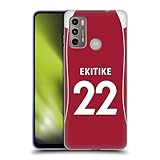 Head Case Designs Officially Licensed Liverpool Football Club Hugo Ekitiké 2025/26 Players Home Kit 1st Group Gel Case [Military Grade Protection] Compatible with Moto G60 / Moto G40 Fusion