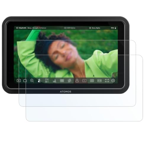 Futanwei Lot de 2 films protecteurs d'écran pour appareil photo Atomos