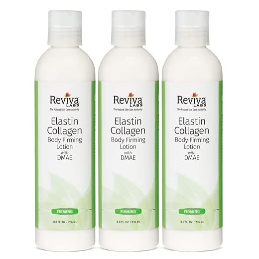 REVIVA LABS - Elastin & Collagen Body Firming Lotion 3PK (8.oz)