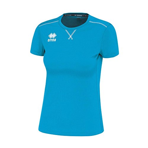 T-shirt Errea em1t1c-3599 respirant aqua YXS coupe mixte