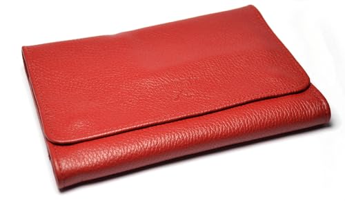 Sac à pipe en cuir rouge pour vos voyages et moments de détente au club de fumeurs