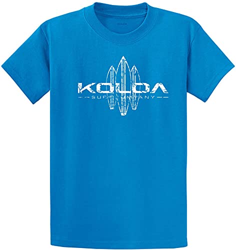 Koloa Vintage Surfboard Logo T-Shirts-XL-Sapphire.