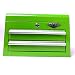 Viper Tool Storage LB218MC 18-Inch 2-Drawer 18G Steel Mini Storage Chest, Lime Green