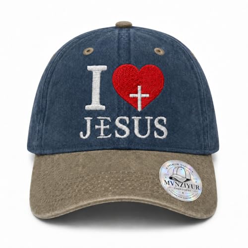 Image of I, Love Embroidered Baseball Cap