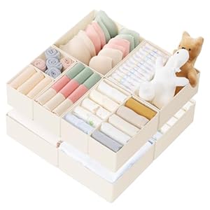 10 Pack Drawer Organizer for Baby Clothes & Accessories