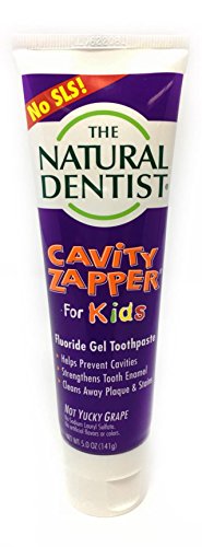 Prevent Cavities With Natural Dentist Kids Toothpaste Sls Free Cavity Zapper 5 Oz Fluoride Gel Helps Strengthen Teeth And Fight Cavities ( Pack Of 2) #TOP1