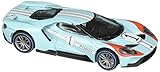 Greenlight 1: 64 Heritage Racing Series 1 - 2017 Ford GT - 2017 #1 Ford Gt40 Mk II Tribute - Teal Diecast Vehicles
