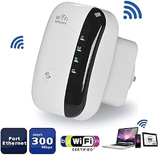 MakeTheOne 300Mbps Wireless WiFi Repeater/Extender/AP/WI-FI Signal Range Amplifier/Booster, Mini 2.4G Portable WiFi Signal