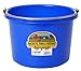 Miller Manufacturing P-8-BLUE 8-Quart Plastic Buckets, Blue