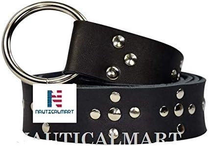 NauticalMart Crusader Cross Ring Belt for LARP, Cosplay, Reenactment