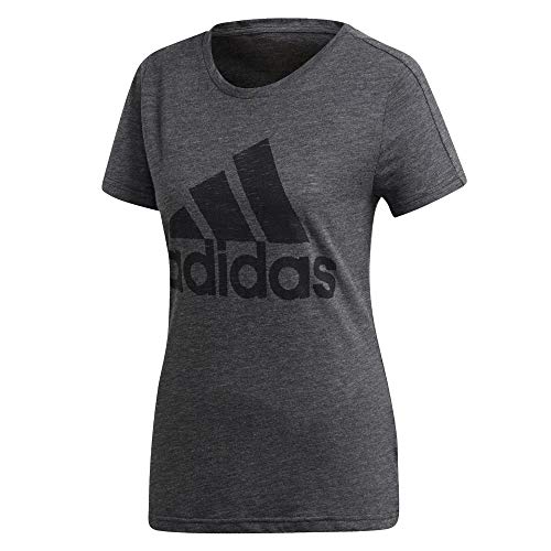 adidas Damen T-Shirt W Winners Tee, Blckme, 2XS, FI4761