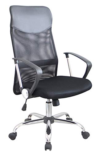 Cadeira Escritório Presidente Fury Giratória, Pistão a Gás