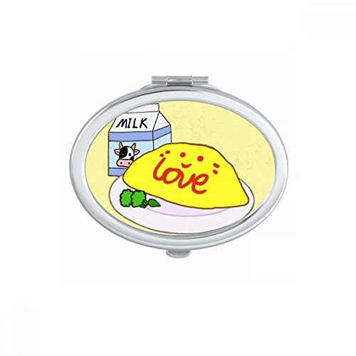 Miroir portable de maquillage mignon, le cadeau multicolore idéal