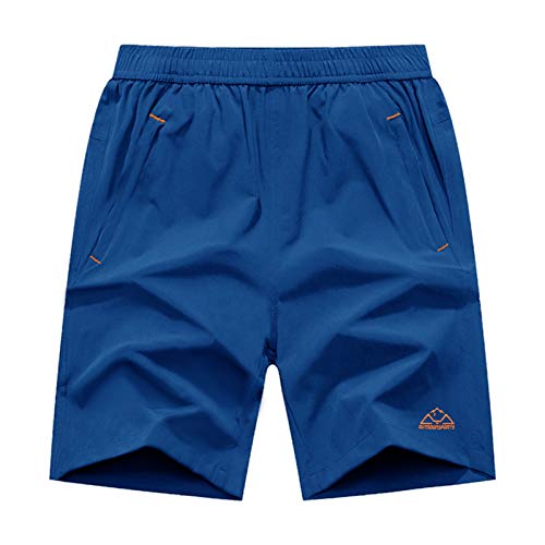 Rdruko Men's Outdoor Sports Hiking Shorts Lightwight Dry Fit Active Running Shorts With Pocket(Royal Blue, Us Xxl) #TOP7