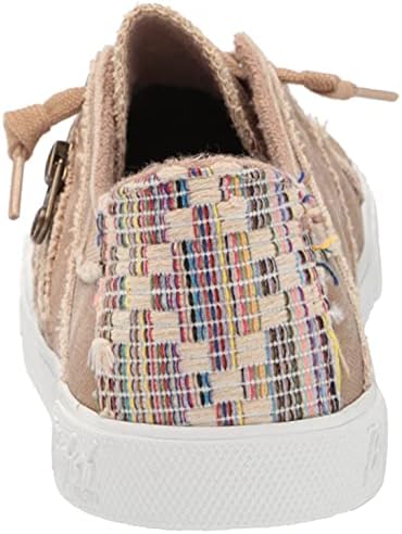 Blowfish Malibu Women's Fruit Sneaker, Desert Khaki Smoked Canvas, 8.5 | Image 2