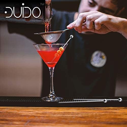 Miniatura 3 de Palos de cóctel de acero inoxidable de alta calidad, paquete de 24  4 pulgadas, brochetas de cóctel para bebidas