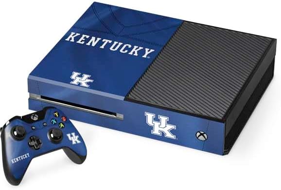 Skinit Decal Gaming Skin Compatible with Xbox One Console and Controller Bundle - Officially Licensed University of Kentucky UK Wildcats Design