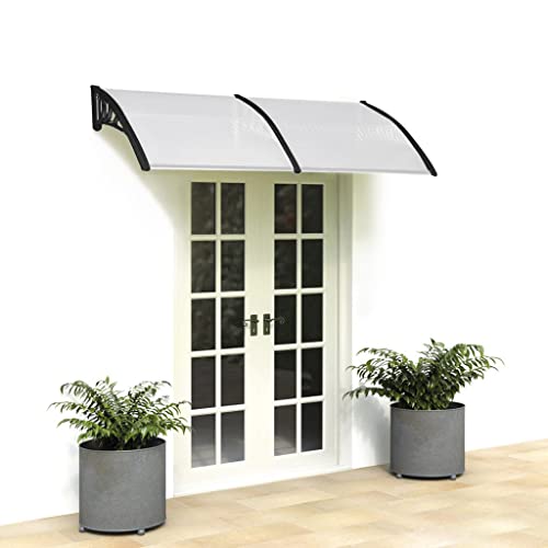 200 X 96 Household Application Door & Window Awnings Black Holder #TOP3