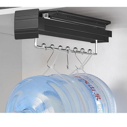 Barre de penderie extensible pour dressing : cintre rétractable et robuste - 2