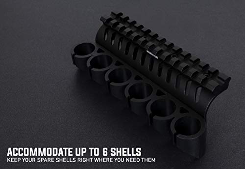 Monstrum Side Saddle Shell Holder For Mossberg 500/590/Shockwave Series Shotguns | 20 Gauge #TOP3