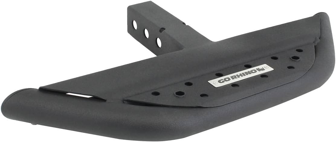 Go Rhino Dominator Hitch Step | 36" Mild Steel, Textured Black | D360T | Fits 2" Receivers