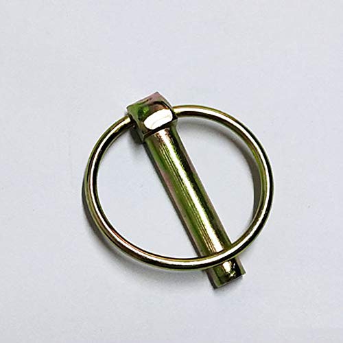8 Pieces Pin Size 5/16" X 1-3/4" Heavy Duty Linch Pin Lock Pin Clips Tractor Lynch Pin Lynch Pin Fastener Assortment Kit For Farm Tractors Trailers Trucks Mowers Trolley Horsebox #TOP1